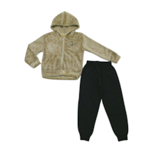 Agasalho Blusão Pelúcia com Bordado e Calça Moletom  Masculino 23244 - Rollu 