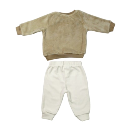 Agasalho Feminino Blusão Carinha e Calça  34002 - Iaze