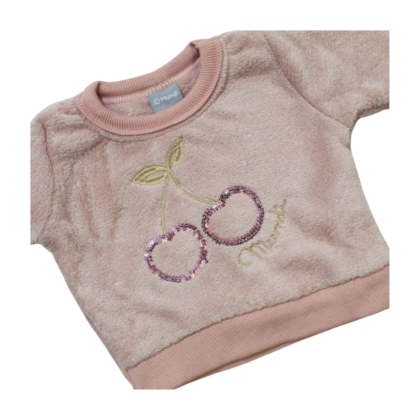 Agasalho Feminino Blusão em Pelúcia e Calça 55780 - Brandili Mundi 