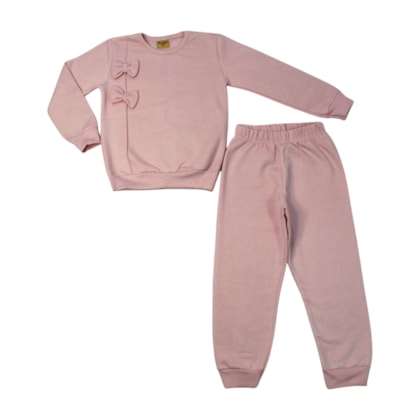 Agasalho Feminino com Aplique Laços 26155 - Rollu