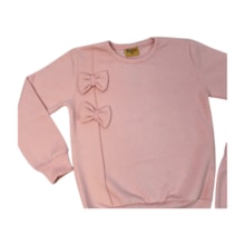 Agasalho Feminino com Aplique Laços 26155 - Rollu