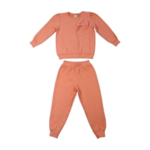 Agasalho Feminino com Laço e Strass 37337 - Angerô