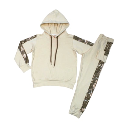 Agasalho Feminino com Paetê 8436 - Serelepe