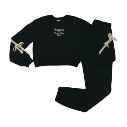 Agasalho Feminino com Renda Manga 9651 - Livy