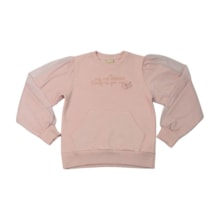 Agasalho Feminino com Tule nas Mangas 37376 - Angerô