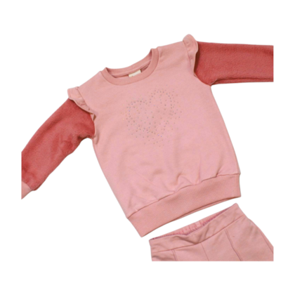 Agasalho Feminino Coração Strass 37010 - Angerô
