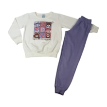 Agasalho Feminino Estampa Corações 18736 - Teddy