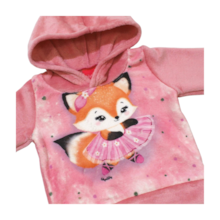 Agasalho Feminino Estampa Raposa Sublimada com Capuz 60183 - Kely Kety 