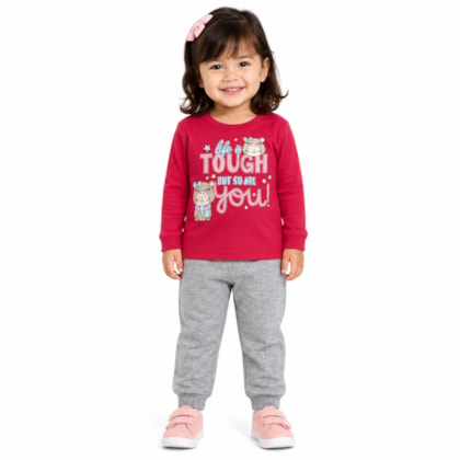 Agasalho Feminino Estampa Tough 160 - Cleomara