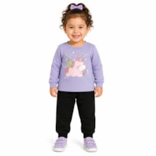 Agasalho Feminino Estampa Unicórnio 160 - Cleomara