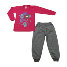 Agasalho Feminino Estampa Ursa 160 - Cleomara 