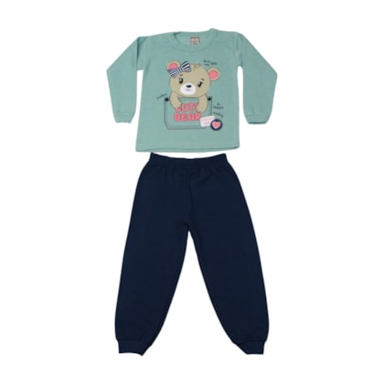Agasalho Feminino Estampa Ursa 160 - Cleomara