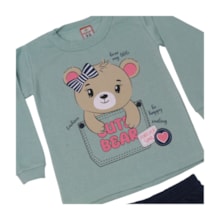 Agasalho Feminino Estampa Ursa 160 - Cleomara