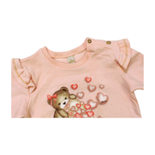 Agasalho Feminino Estampa Ursa com Strass 20294 - Glinny 
