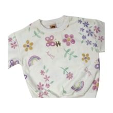 Agasalho Feminino Estampado Flores 9618 - Livy