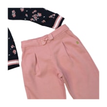 Agasalho Feminino Estampado Flores com Capuz 2000771 - Milon