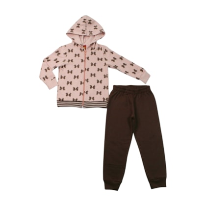 Agasalho Feminino Estampado Laços 1001538 - Kyly