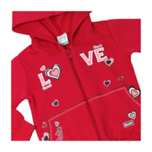 Agasalho Feminino Estampado Love 18740 - Teddy