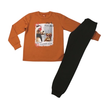 Agasalho Feminino Estampado Panda 1001555 - Kyly