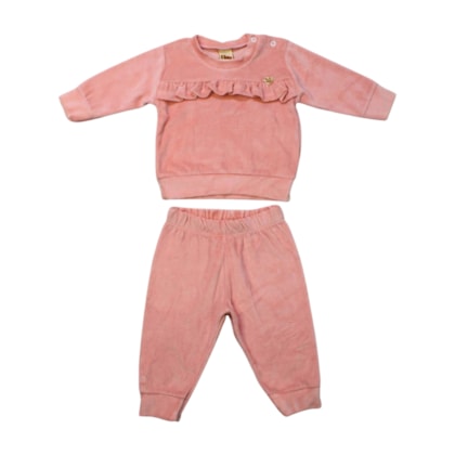 Agasalho Feminino Plush com Babado 9587 - Livy