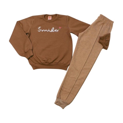 Agasalho Feminino Smile Bordado 61082 - Kely Kety