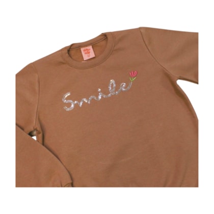 Agasalho Feminino Smile Bordado 61082 - Kely Kety