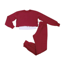 Agasalho Feminino Sobreposto com Strass 37075 - Angerô 