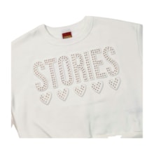 Agasalho Feminino Stories com Strass 1001566 - Kyly