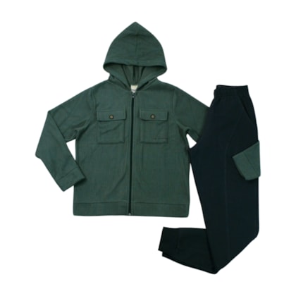 Agasalho Masculino Aberto Canelado 29009 - Angerô