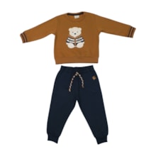 Agasalho Masculino Blusa Urso e Retilínea 2001531 - Milon