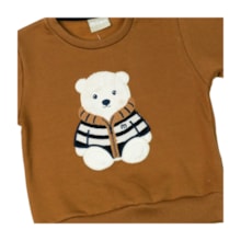 Agasalho Masculino Blusa Urso e Retilínea 2001531 - Milon