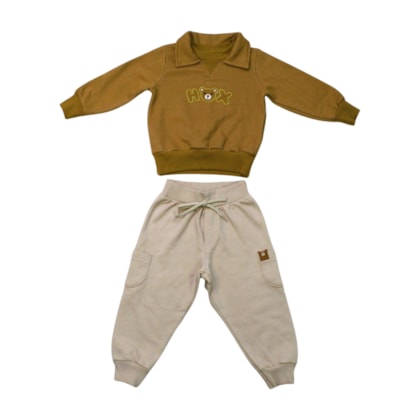 Agasalho Masculino Blusão Polo Urso Bordado 28968 - Angerô