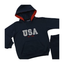 Agasalho Masculino Bordado Usa 415556 - Vrasalon