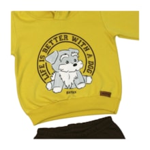 Agasalho Masculino com Capuz Dog 62210 - Rei Rex