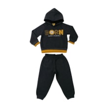 Agasalho Masculino com Capuz Estampa Born 26257 - Rollu