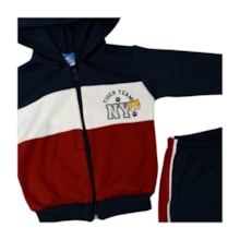 Agasalho Masculino com Capuz Estampa NY 18666 - Teddy