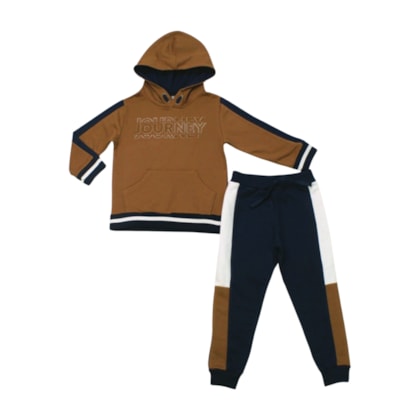 Agasalho Masculino com Capuz Journey 2000817 - Milon