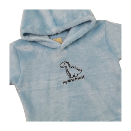 Agasalho Masculino com Capuz Pêlo Dino 9669 - Livy