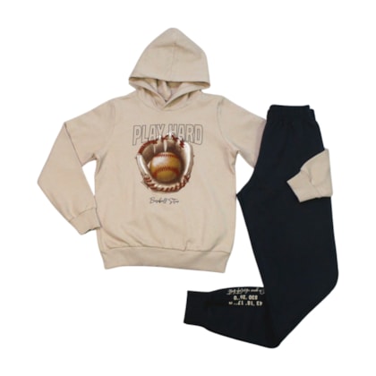 Agasalho Masculino com Capuz Play 29002 - Angerô