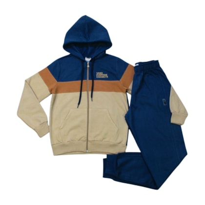 Agasalho Masculino Connects Bordado 29004 - Angerô