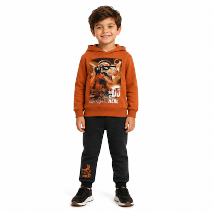 Agasalho Masculino Dinossauro 28986 - Angerô