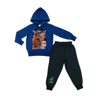 Agasalho Masculino Dinossauro 28986 - Angerô