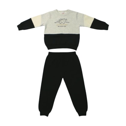 Agasalho Masculino Dinossauro Bordado 56347 - Brandili