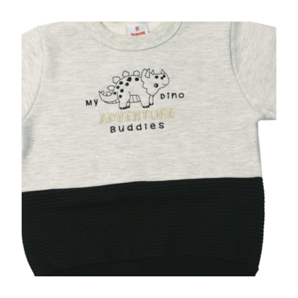 Agasalho Masculino Dinossauro Bordado 56347 - Brandili