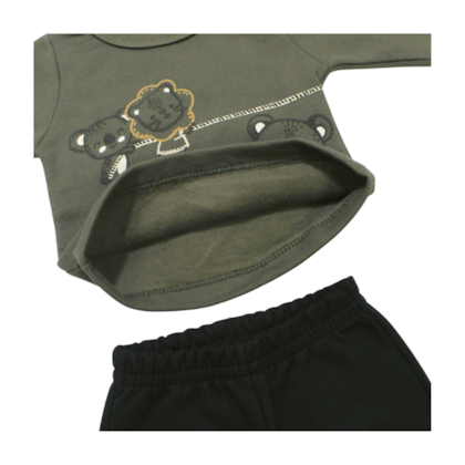 Agasalho Masculino Estampa Bichos 55784 - Brandili 
