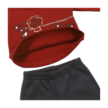 Agasalho Masculino Estampa Bichos 55784 - Brandili 