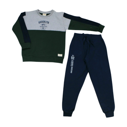 Agasalho Masculino Estampa Brooklyn 36066 Tamanho 6 - Hello Friends 