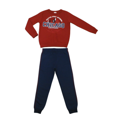 Agasalho Masculino Estampa Chicago 55455 - Branili 