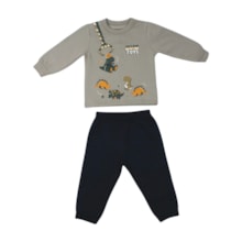 Agasalho Masculino Estampa Dinossauros 56312 - Brandili