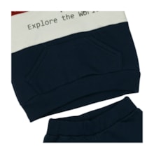 Agasalho Masculino Estampa Explore com Capuz 8481 - Serelepe